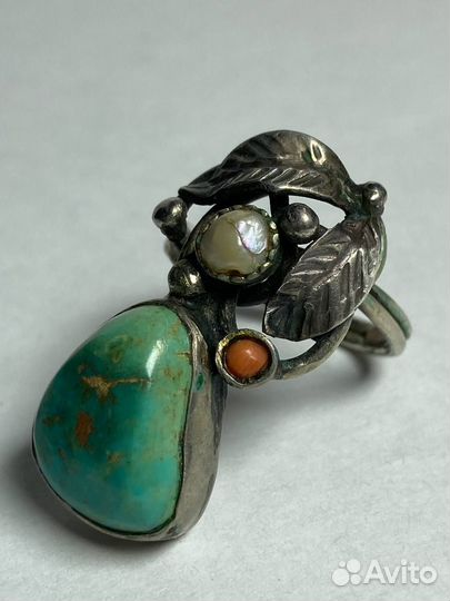 Винтажное. крупное кольцо 
