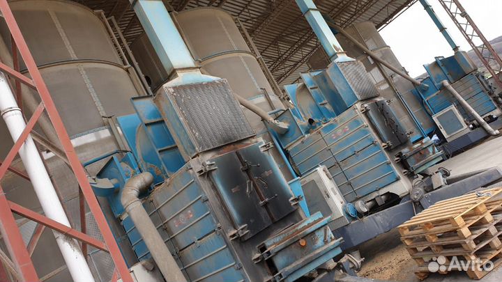 Зерносушилка на твердом топливе (уголь, пеллеты)