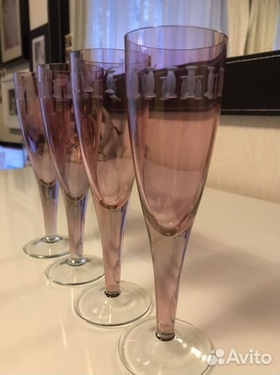 Фужеры СССР винтаж / рюмки « снежинка»