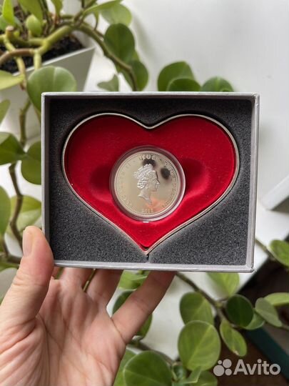 Монета коллекционная 2 доллара 2011, серебро