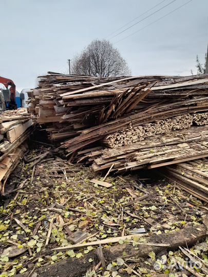 Горбыль на дрова