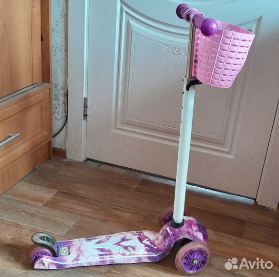 Самокат детский трехколесный