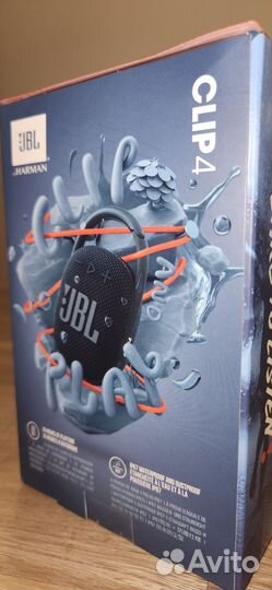 Портативная колонка JBL Clip 4 Blue