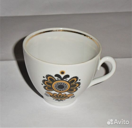 Фарфоровая чашка Полтавский фз СССР Винтаж