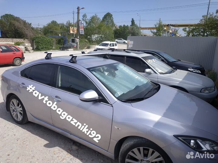 Багажник(поперечины) на крышу mazda 6
