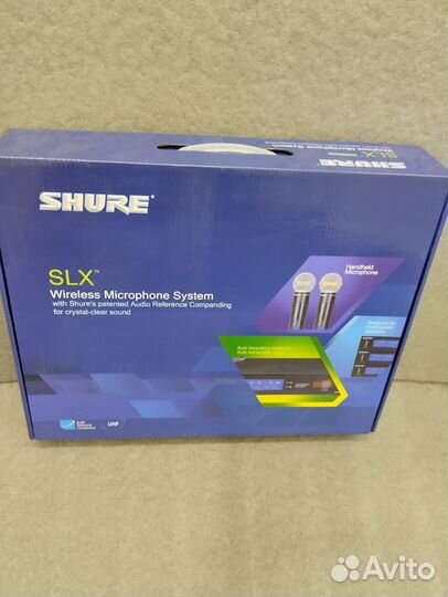 Радиомикрофоны Shure slx для караоке