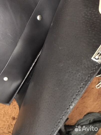 Мужской кожаный портфель