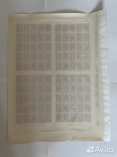 Почтовые Марки, Листы, Марки в листах