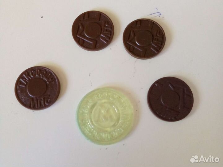Жетоны метро таксофон