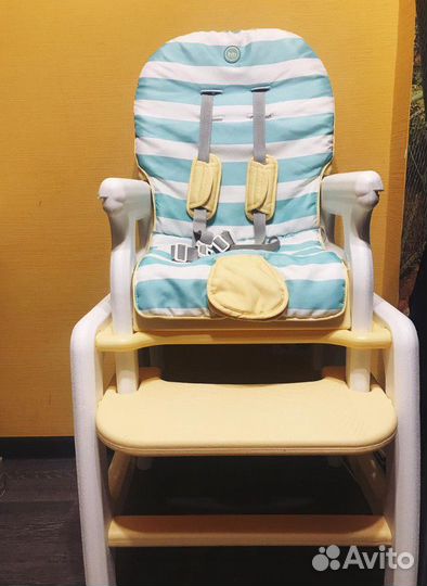 Стул детский для кормления happy baby oliver