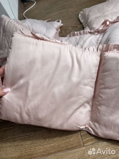 Бортики в детскую кроватку