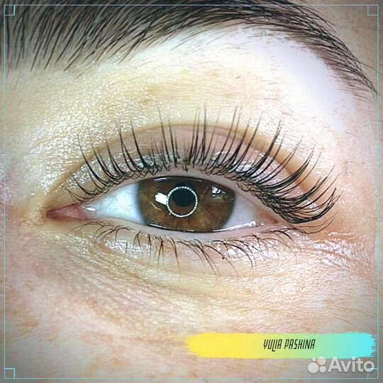 Качественное ламинирование ресниц