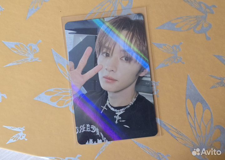 Карта Stray Kids Rock Star Makestar Минхо