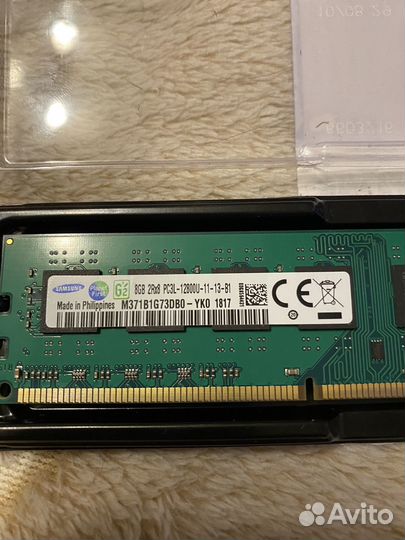 Оперативная память ddr3 8 gb samsung