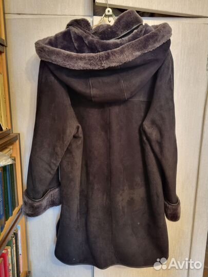 Дублёнка серая