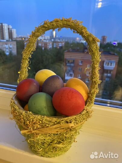 Корзинка плетенная