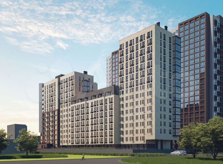 2-к. квартира, 82,2 м², 4/16 эт.