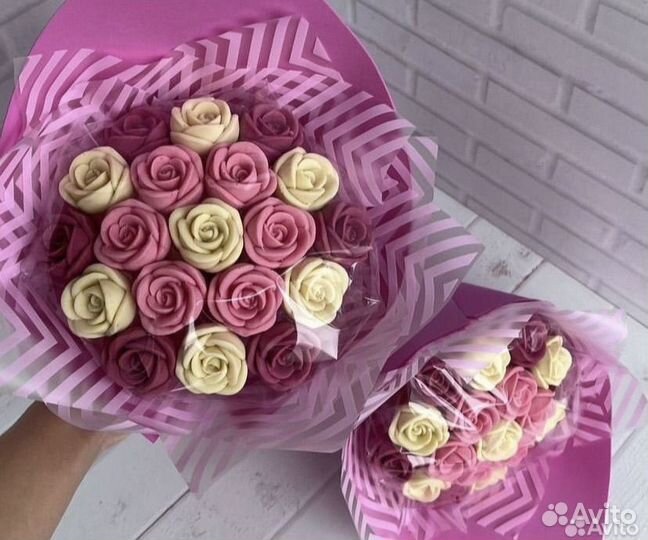Шоколадные розы,шоколадные цветы,буквы