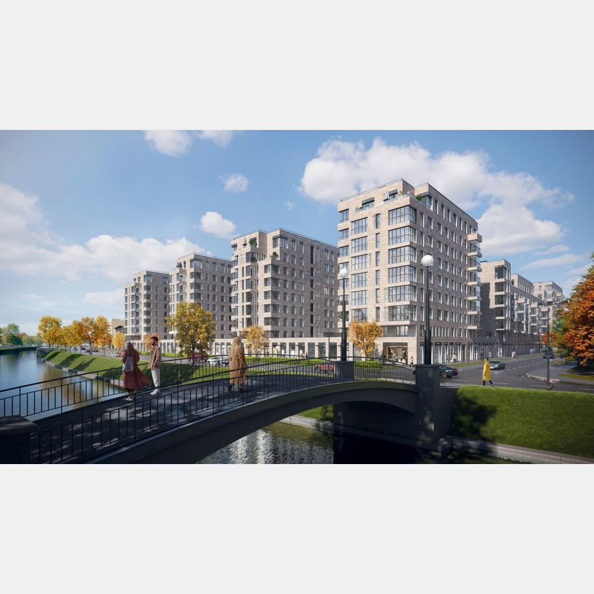 2-к. квартира, 73,7 м², 7/9 эт.