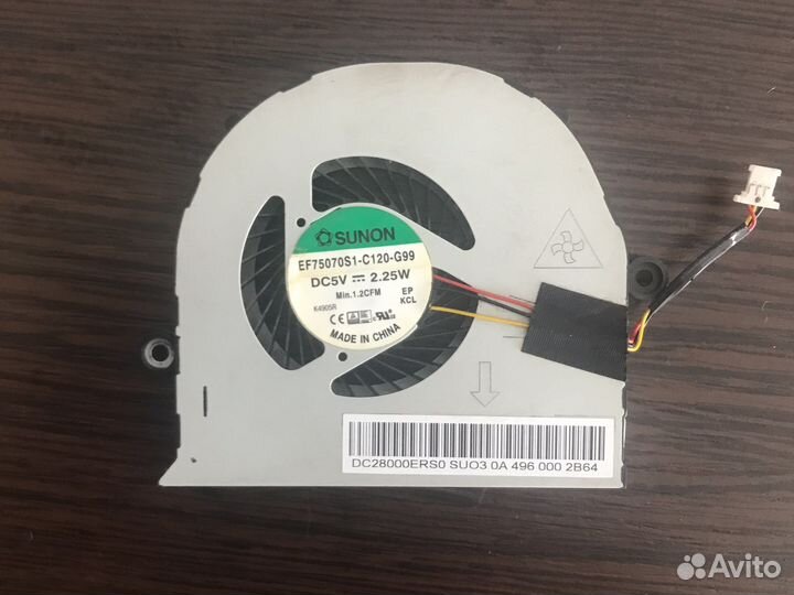 Вентилятор (кулер) для ноутбука Acer E5-571G
