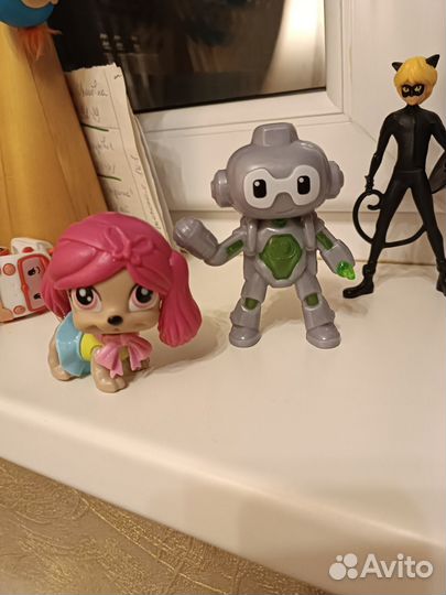 Леди Баг И Супер Кот Фигурки,Динозавры McDonald’s