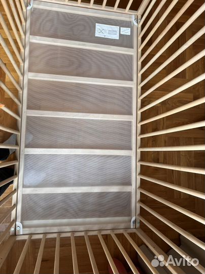 Кровать детская IKEA до 3х лет сниглар деревянная