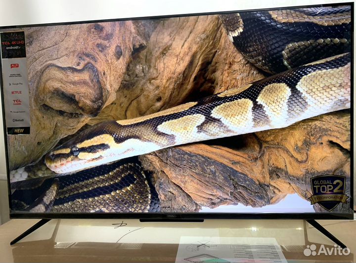 Premium телевизор 50'' без рамок, 4K, HDR, SMART