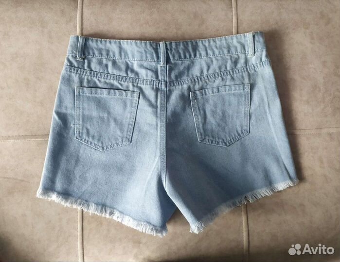 Джинсовые шорты 46