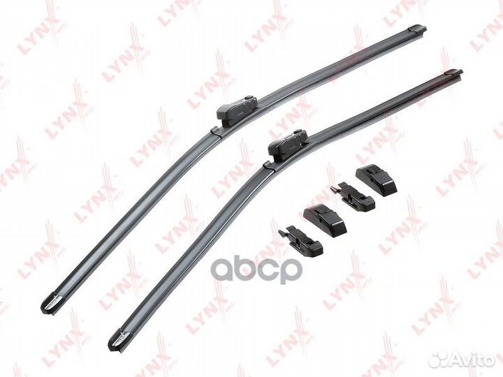 LB-1267) Комплект бескаркасных щеток стеклоочи