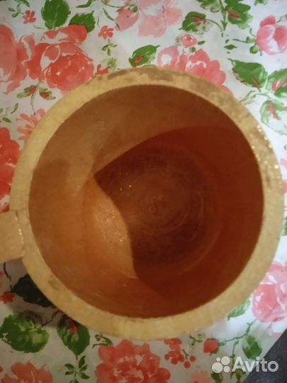 Кружка деревянная