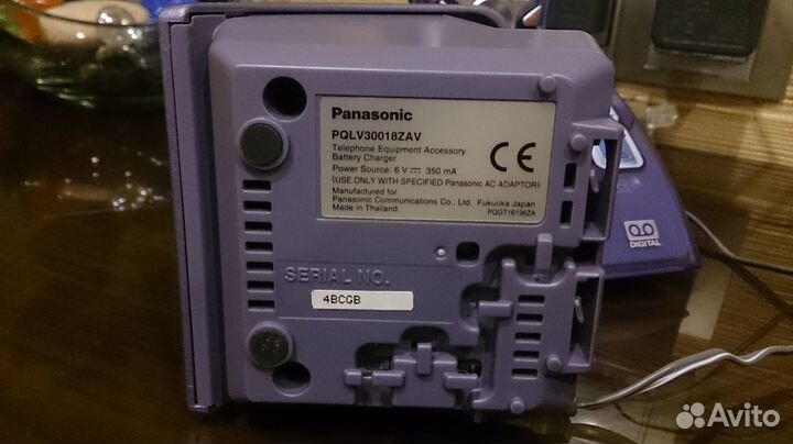 Радиотелефон Panasonic KX-TCD510RUV+дополн. трубка