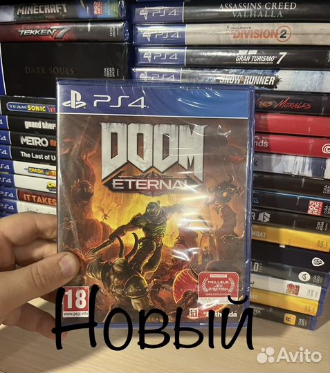 Doom eternal ps4 новый
