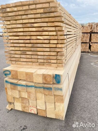 Брус обрезной 150х200х6000мм от производителя