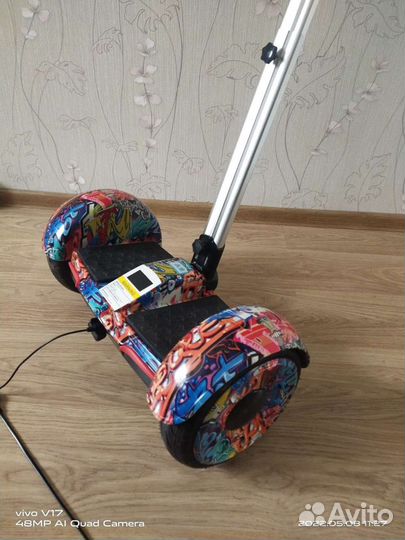 Гироскутер А8 с ручкой