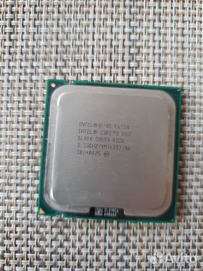 Процессор intel core2duo e6550