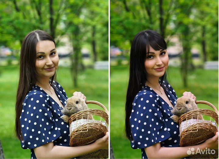 Обработка фотографий ретушь