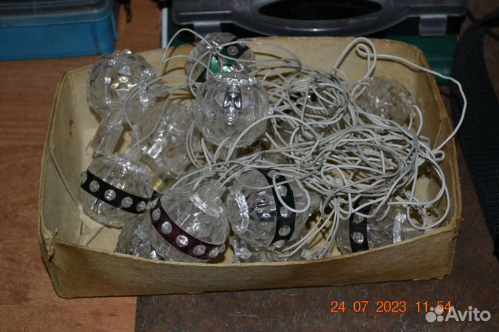 Елочная гирлянда ссср(снегурочка)