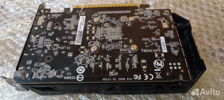 Видеокарта gigabyte GeForce GTX 1050 Ti OC 4G (GV