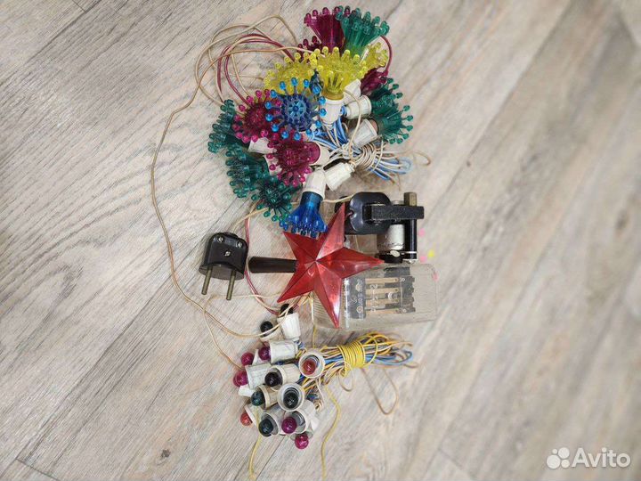 Новогодняя гирлянда СССР