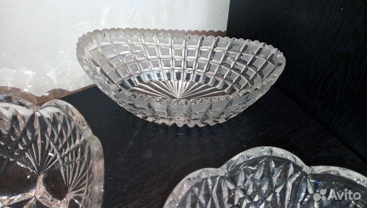 Вазы хрустальные СССР