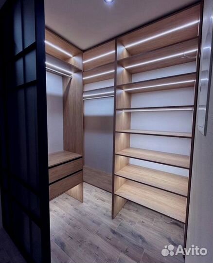 Гардеробные. Двери купе. Встроенные шкафы купе