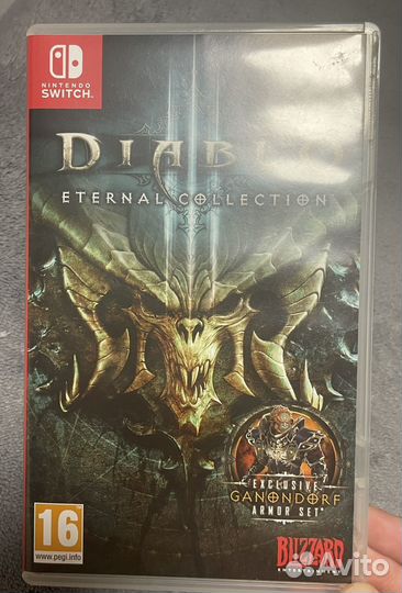 Диск на nintendo switch