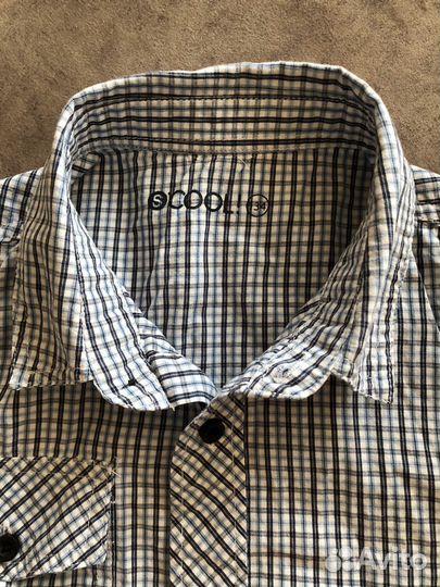 Рубашка школьная 134