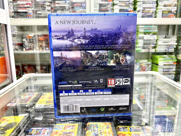 Метро Исход игра на PS4 Новый