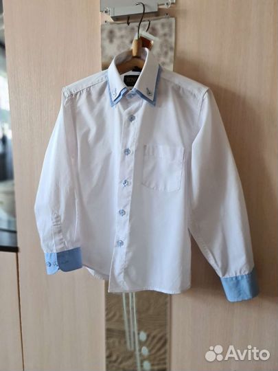 Рубашка школьная 122- 128