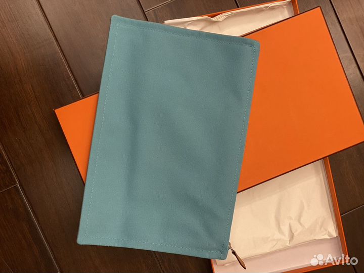 Клатч пляж Hermes новый