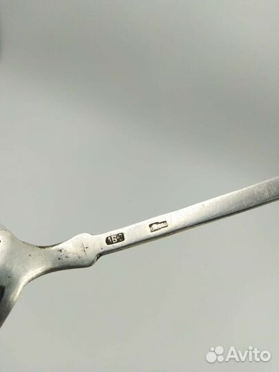 Ложка чайная серебро 875 Кубачи СССР 50-е годы