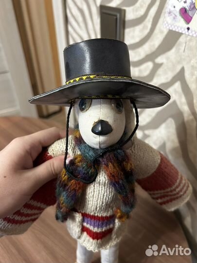 Мягкая игрушка заяц СССР