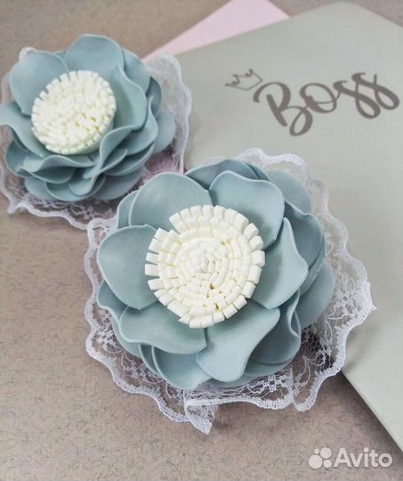 Резинки для волос детские ручной работы