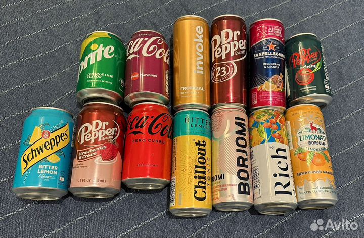 Алюминиевые банки коллекция